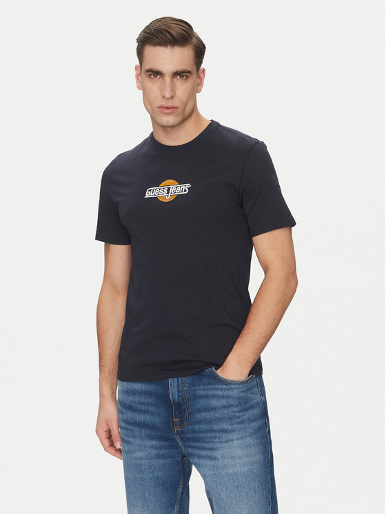 

Облегающая футболка M5GI23 K8HM0 Guess Jeans, синий
