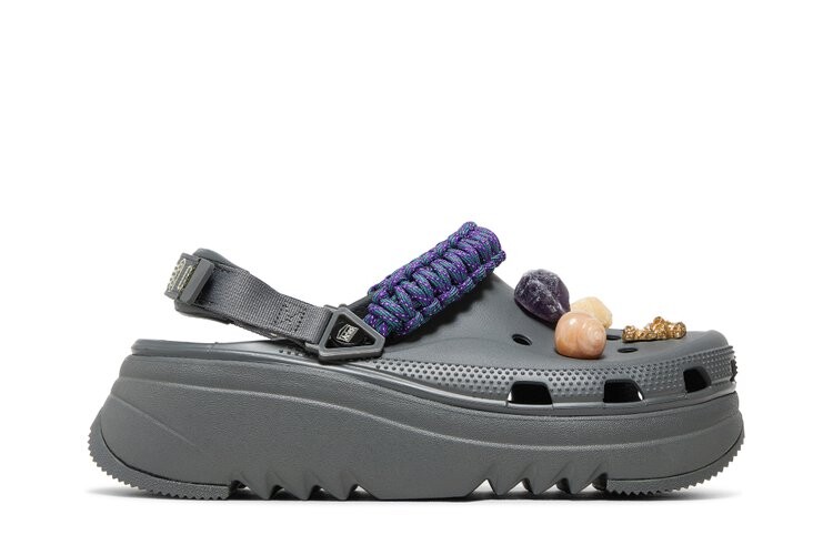 

Кроссовки Crocs Aries x Classic Hiker Xscape Clog 'Slate Grey', серый