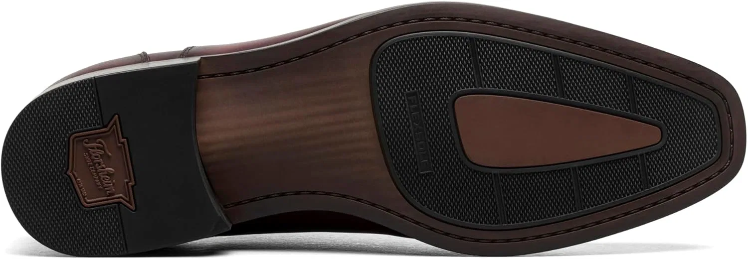 Мужские оксфорды Florsheim Sorano Lux Cap Toe Bal, Burgundy — фото 4