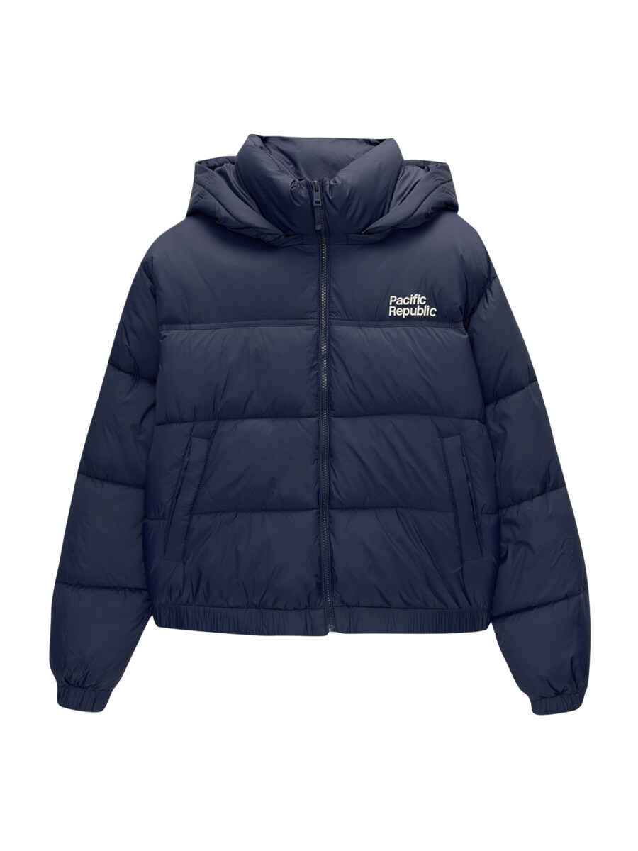 

Межсезонная куртка Pull&Bear, темно-синий