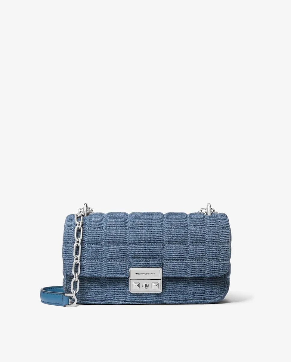

Женская хлопковая сумка через плечо Tribeca Michael Michael Kors, синий