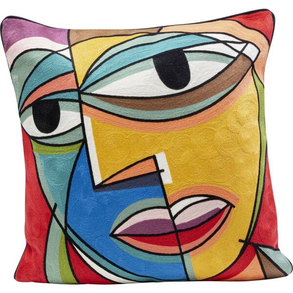 

Декоративная подушка Kare Design Faccia Arte Colore, 50x50x5 см, многоцветный