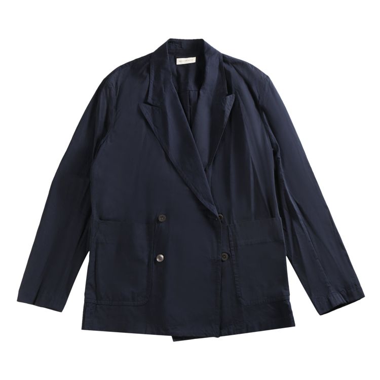 

Рубашка Dries Van Noten Caplans Bis Shirt 'Navy', синий