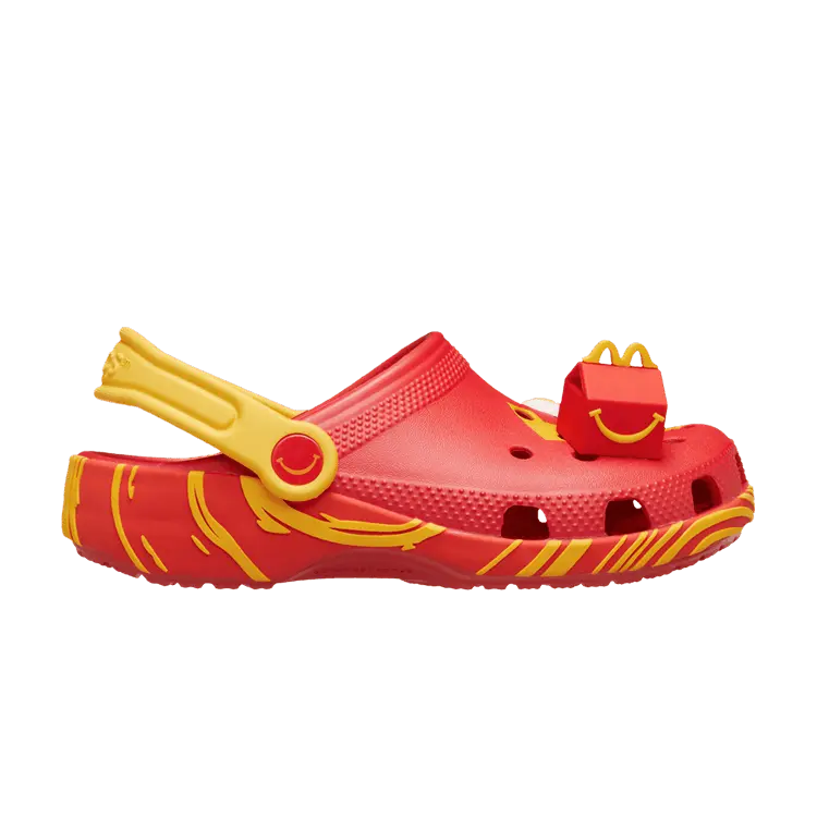 

Кроссовки Crocs McDonald s x Classic Clog KidsHappy Meal, красный