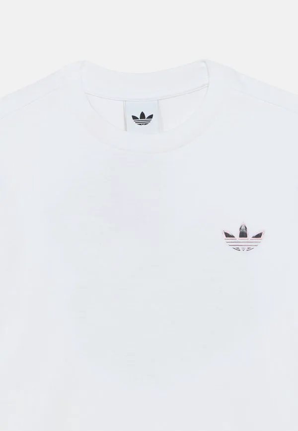 Детская футболка унисекс с принтом Adidas Originals, White — фото 3