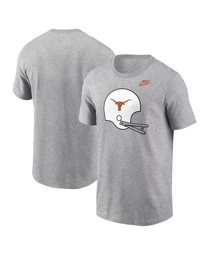 

Футболка мужская Heather Grey Texas Longhorns Legacy Helmet Nike