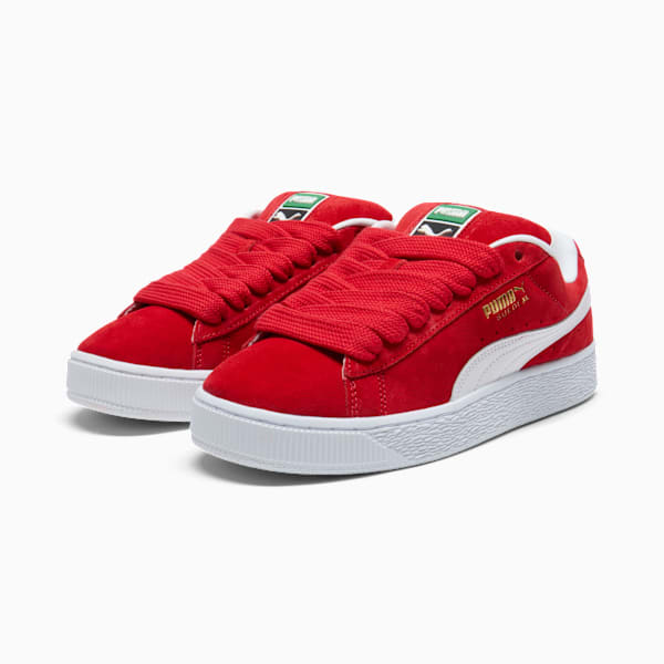 Женские кроссовки Suede Xl Puma, красный — фото 4