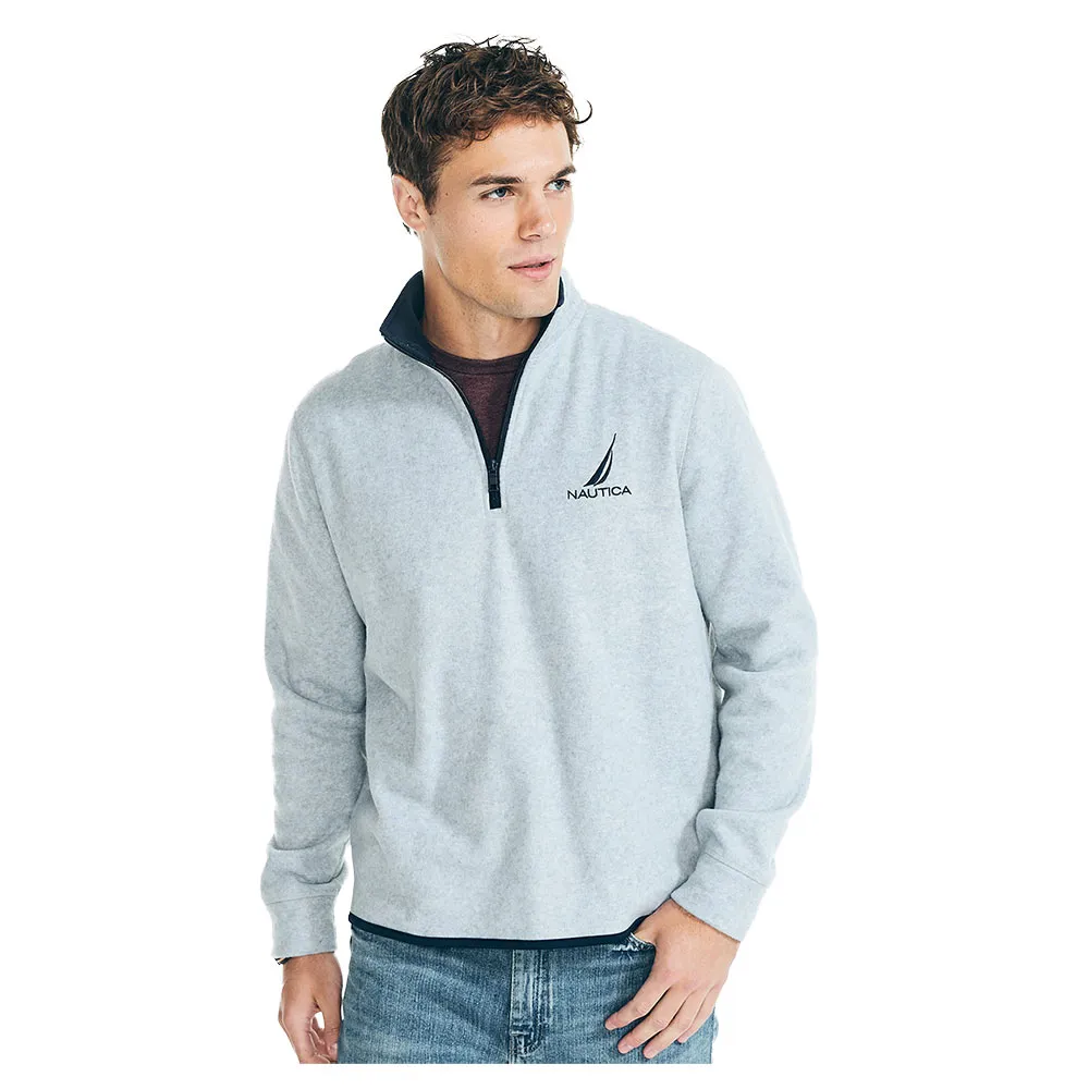 

Толстовка Nautica KR9384 half zip, серый