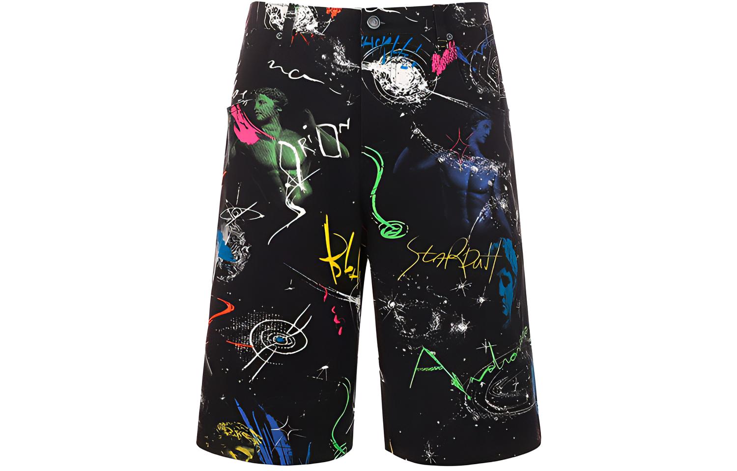 

MOSCHINO Повседневные шорты мужские черные