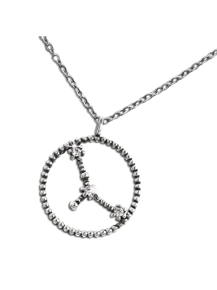 

SilberDream Женские колье из серебра 925 пробы SilverDream с изображением созвездия Рыб, приблизительно 42 см и 45 см