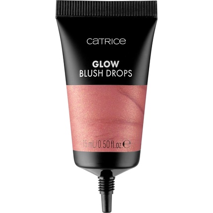 

Румяна Glow Blush Drops № 010, оранжевые, сияющие, веганские. Catrice