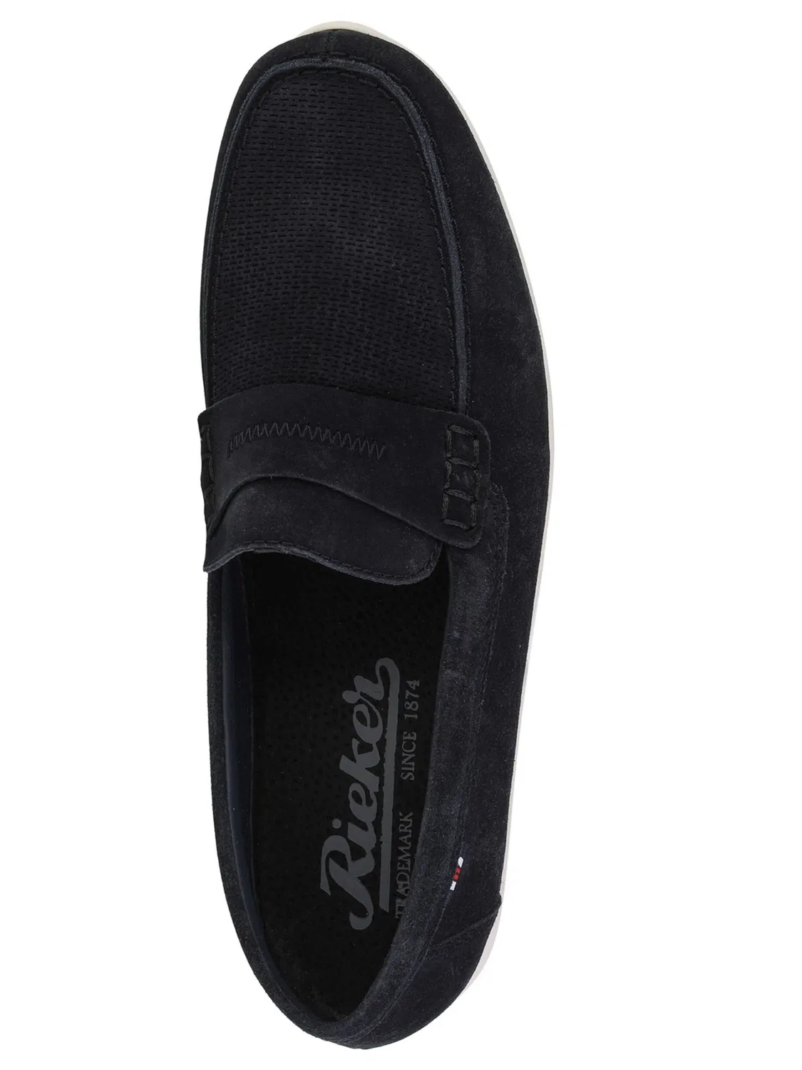 Низкие туфли 'Rieker Moccasins 09050' Rieker, Dark Blue — фото 4