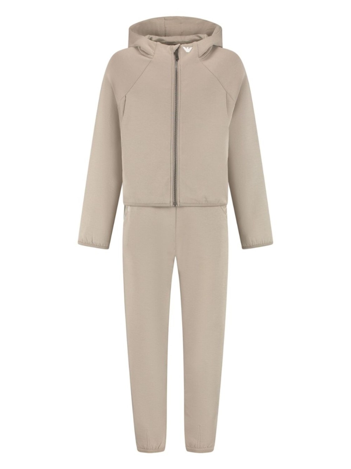 

Спортивный костюм с логотипом Emporio Armani Kids, нейтральный цвет