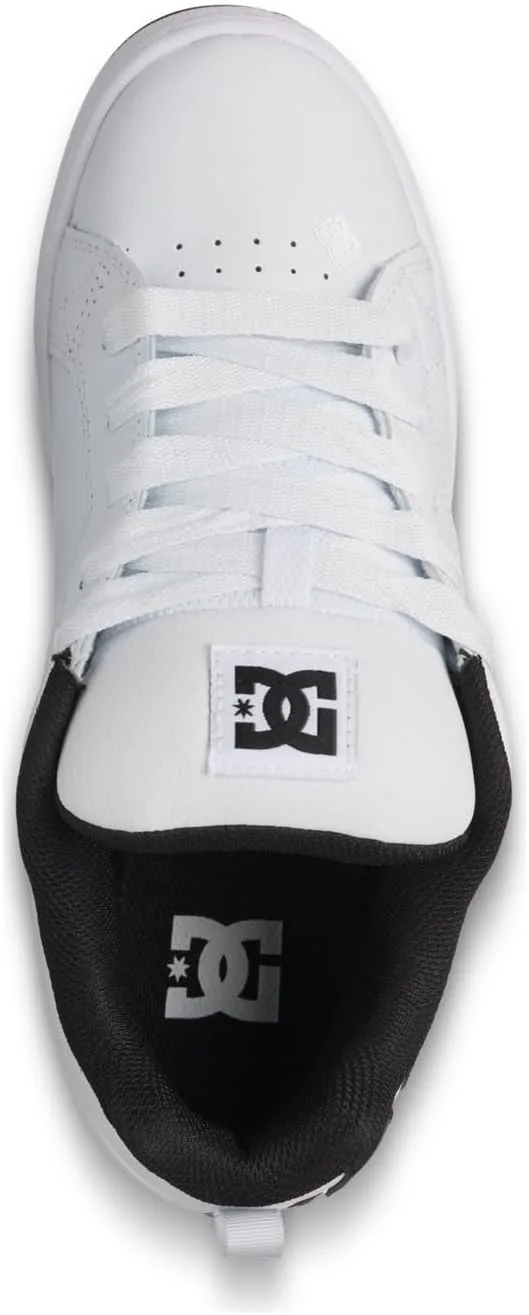 Мужские кроссовки DC Shoes Net Amazon Renewed, белый/черный — фото 4