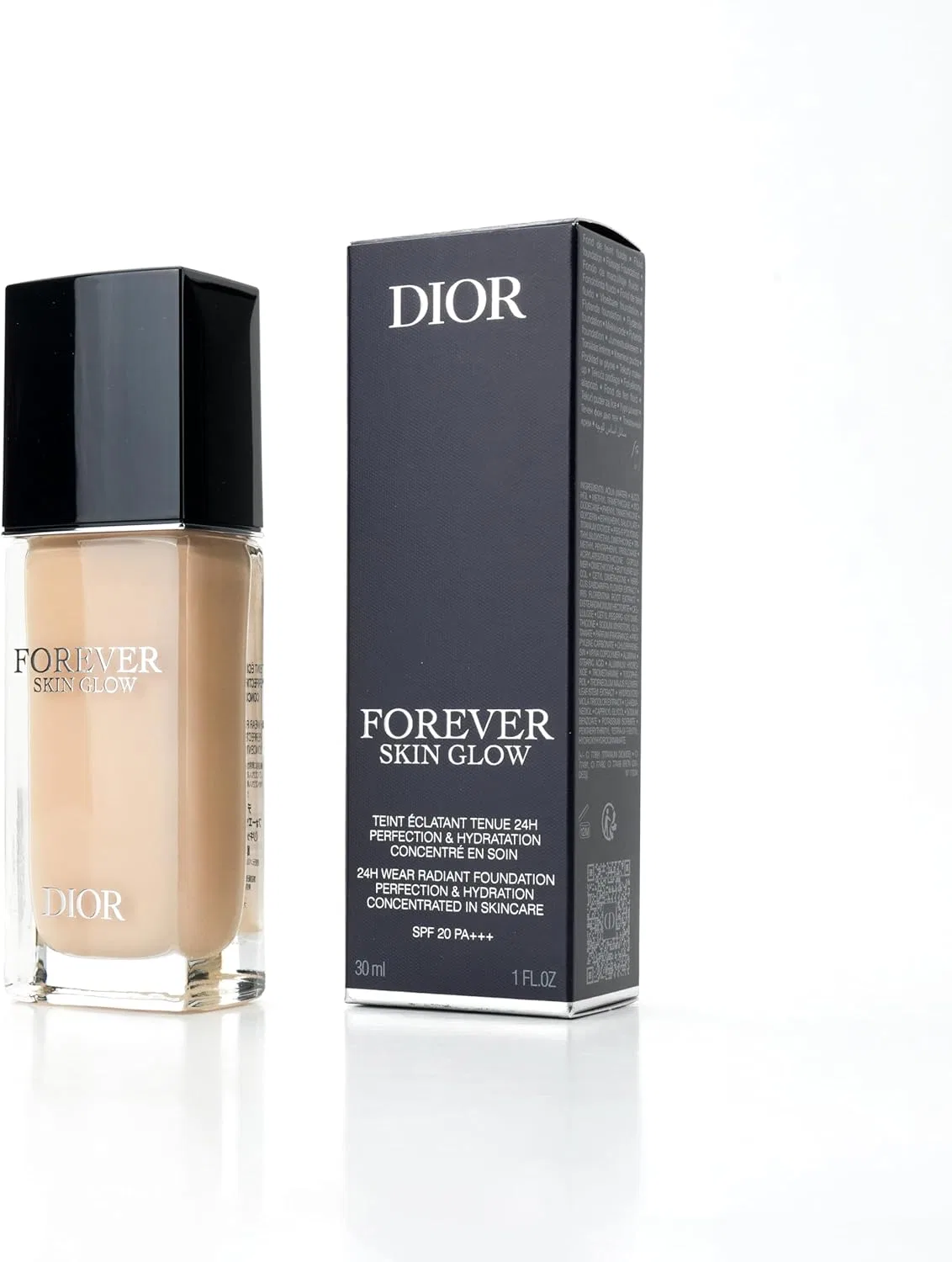 Тональная основа Dior Forever Fluid Glow 1N Neutral 30 мл — фото 2