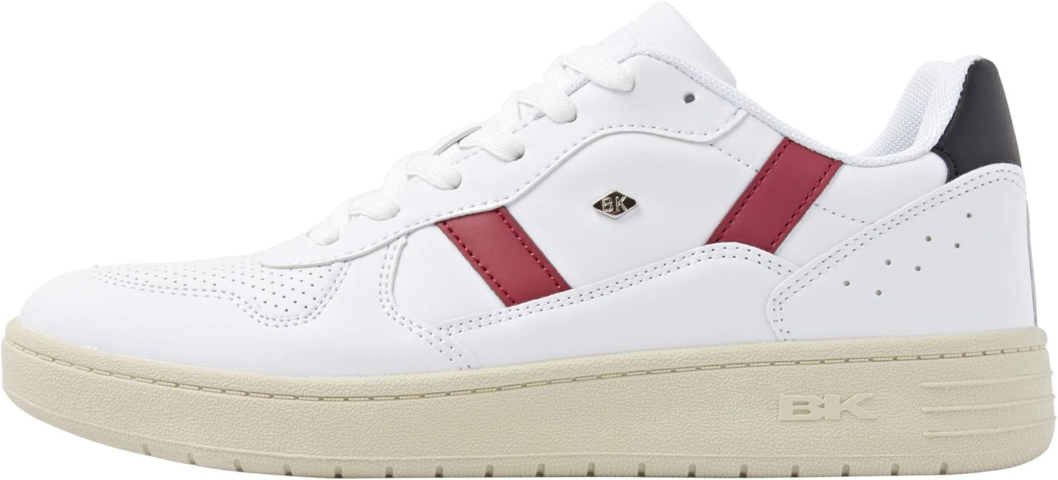 

Кроссовки British Knights Raww для взрослых, унисекс, белый/бордовый/черный