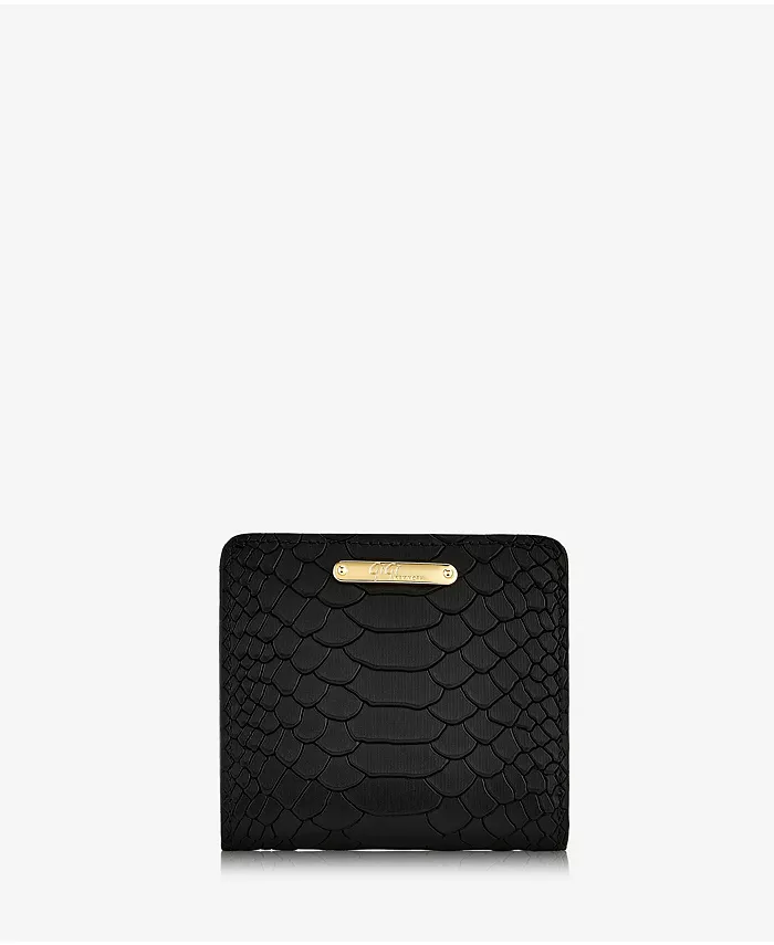 

Мини-кошелек с откидным клапаном GiGi New York, черный
