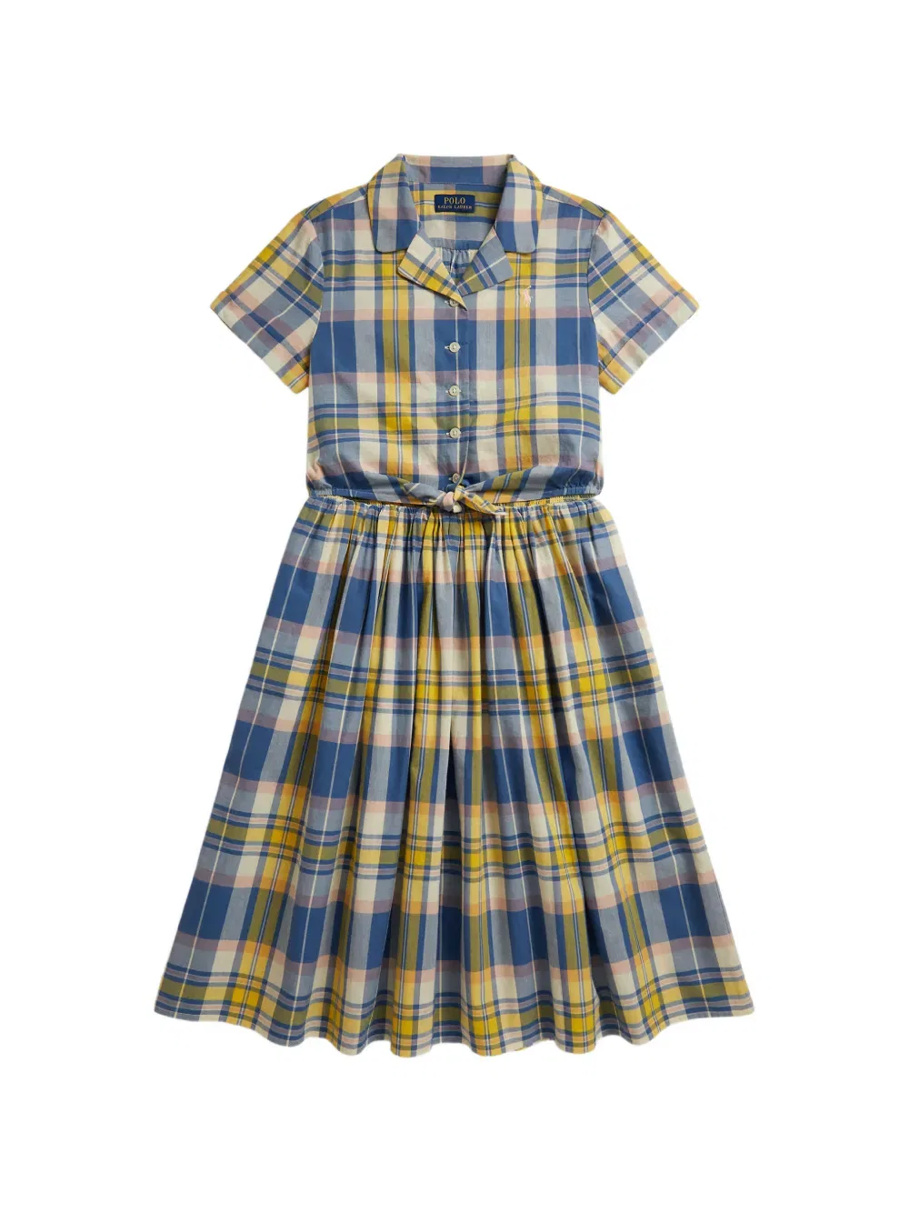 Комплект из топа и юбки с завязками Polo Ralph Lauren Kids, синий