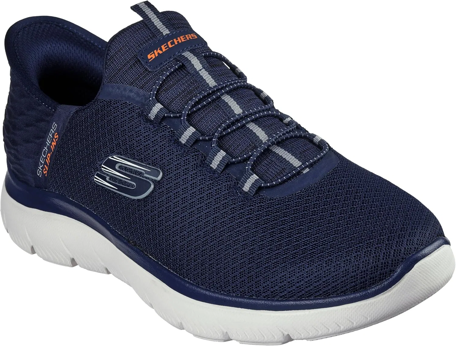 Мужские кроссовки Skechers Summits High Range, Navy Mesh Trim — фото 4