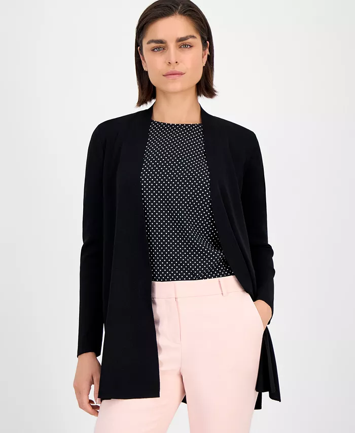 

Женский кардиган Napa Fine Rib Pocket Anne Klein, черный