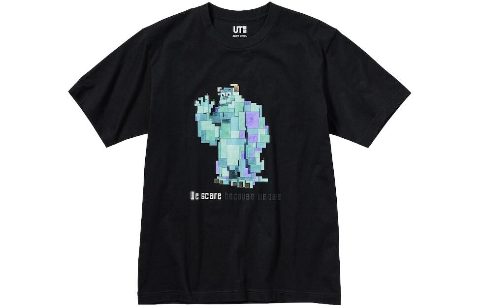 

UNIQLO Футболка унисекс, цвет Black