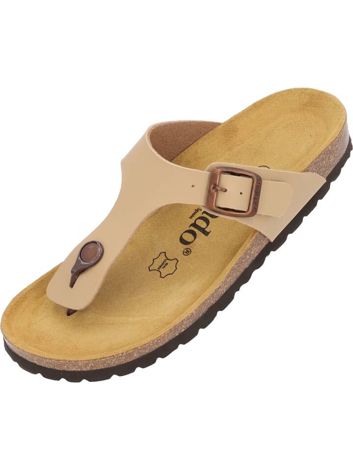 

Шлепанцы palado, цвет beige matt