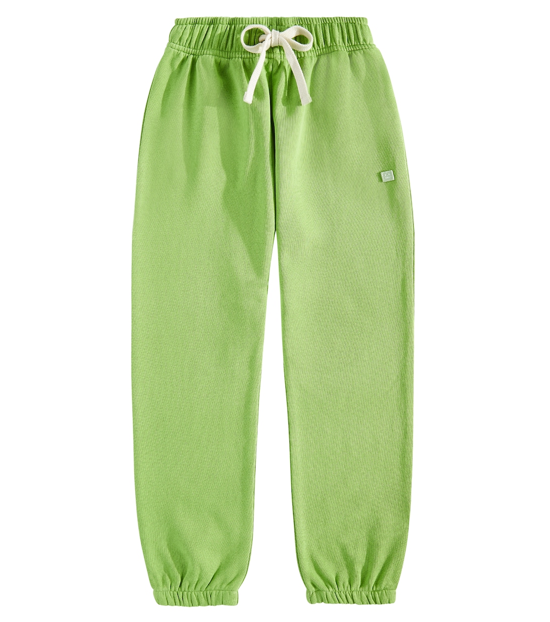 

Хлопковые спортивные штаны Frack Face Acne Studios Kids, Herb Green