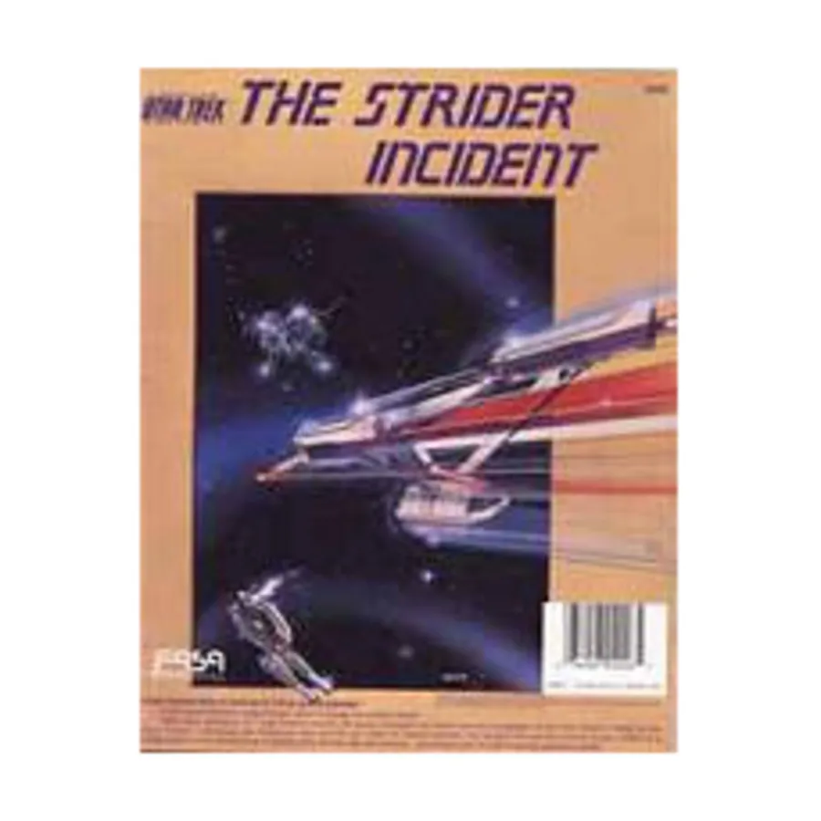 

Strider Incident, Star Trek - Adventures (FASA), мягкая обложка