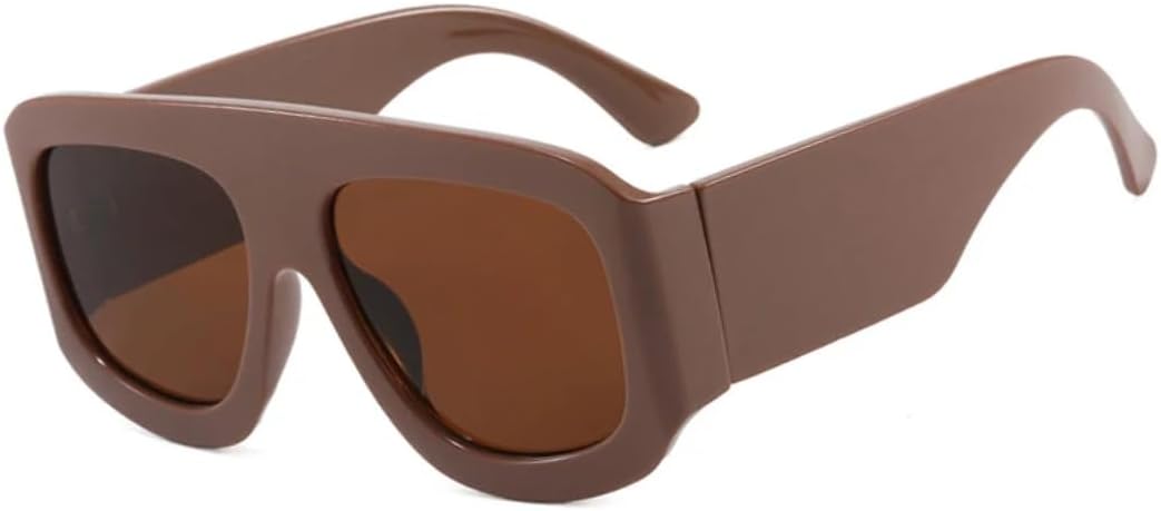 

Модные солнцезащитные очки с градиентным переходом, женские, роскошные, в стиле ретро, ​​с защитой от УФ-излучения UV400, мужские солнцезащитные очки для активного отдыха SZVVBKK, Brown Tea