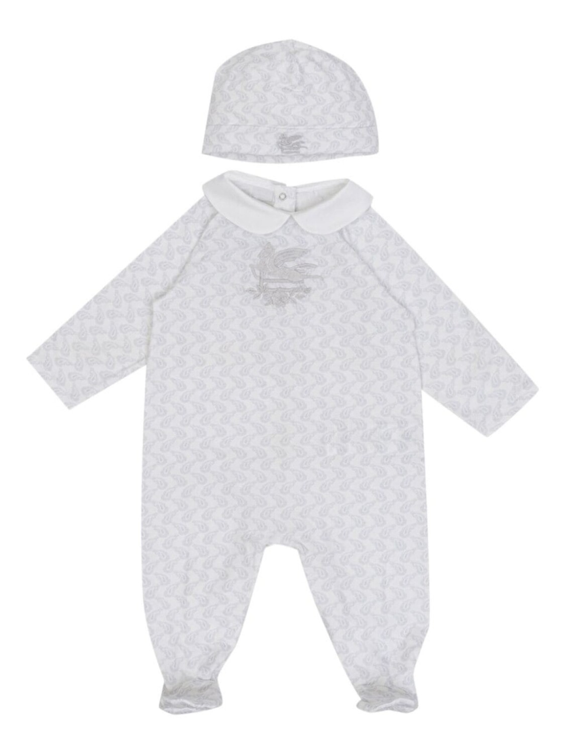 

Комплект из двух комбинезонов с принтом Paisley ETRO KIDS, серый