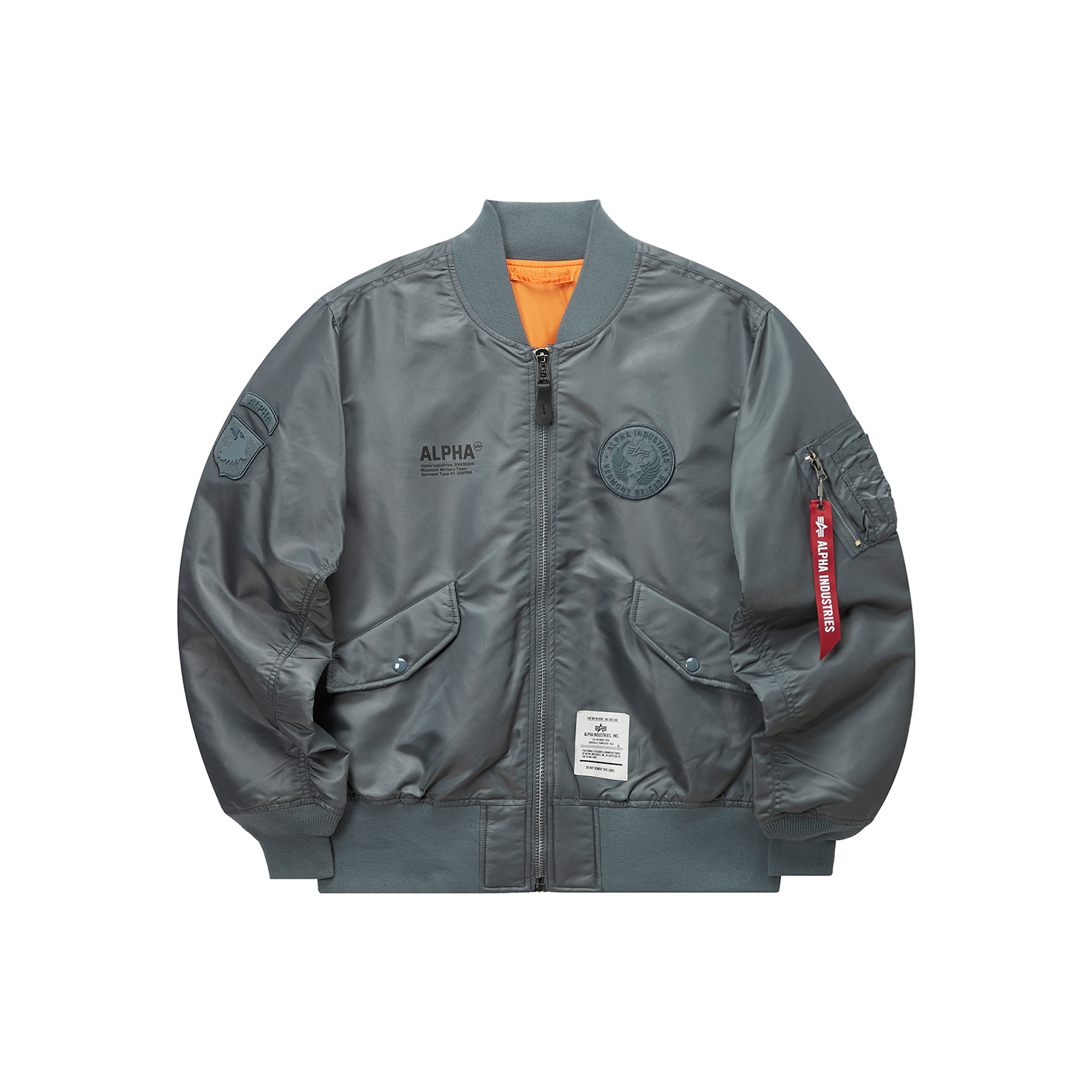 

Alpha Industries Куртка и пальто унисекс, BLX/Dusty Gray