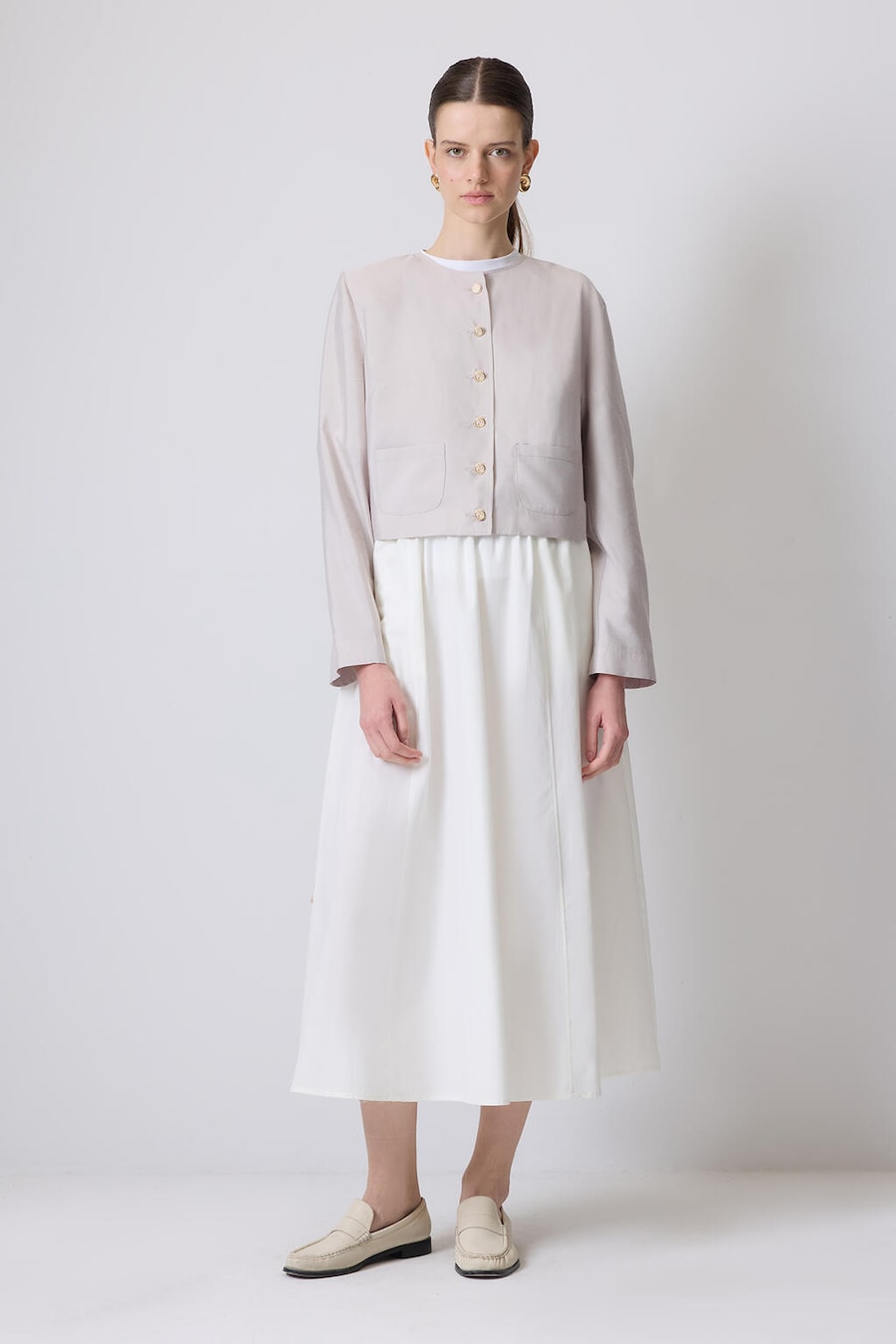 

Юбка Touche Prive, экрю