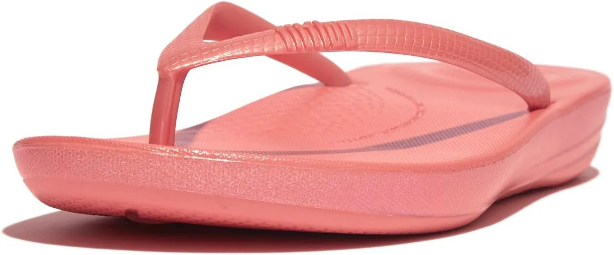 

Мужские эргономичные шлепанцы FitFlop Iqushion, коралл
