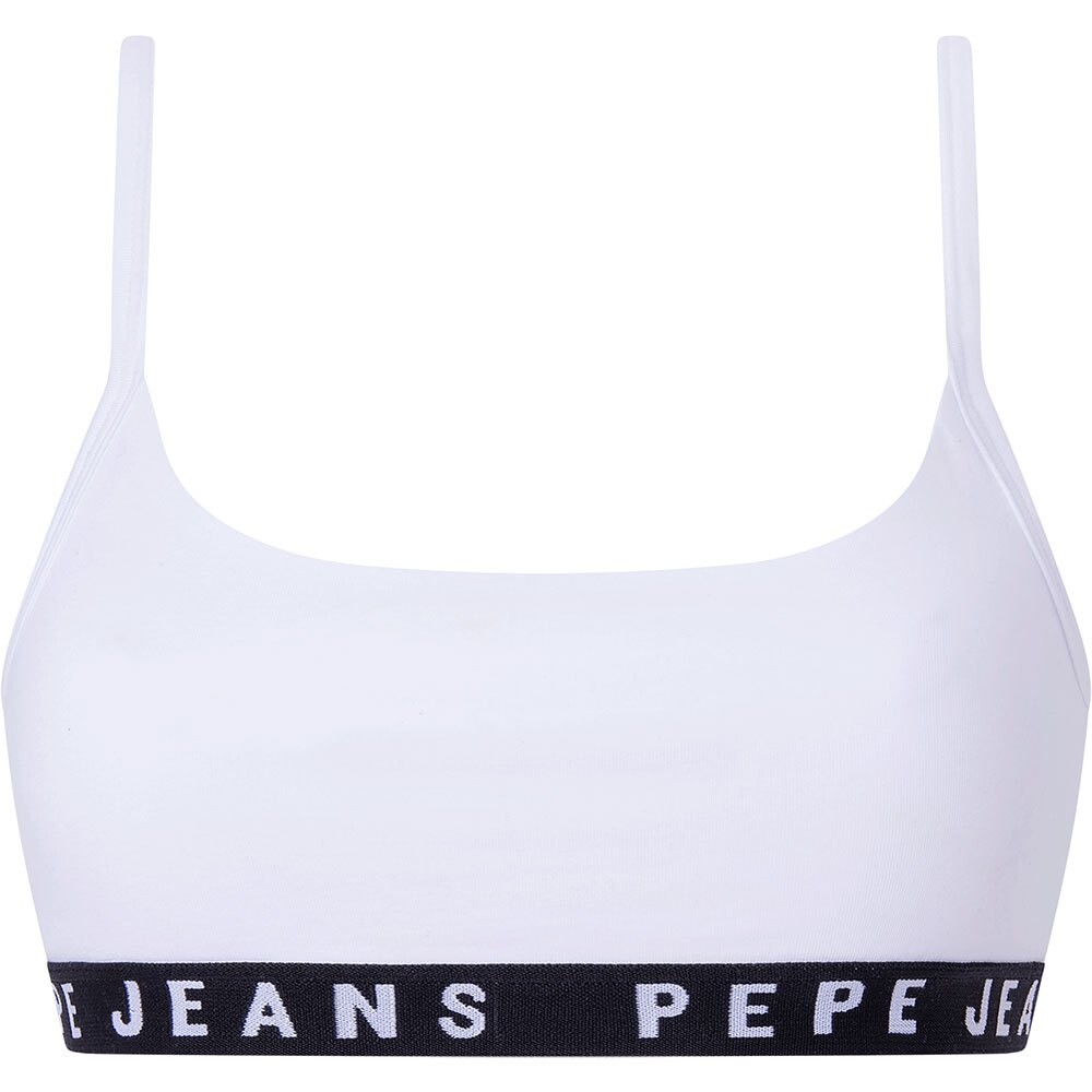 

Бюстгальтер Pepe Jeans Logo Stripeslette, белый