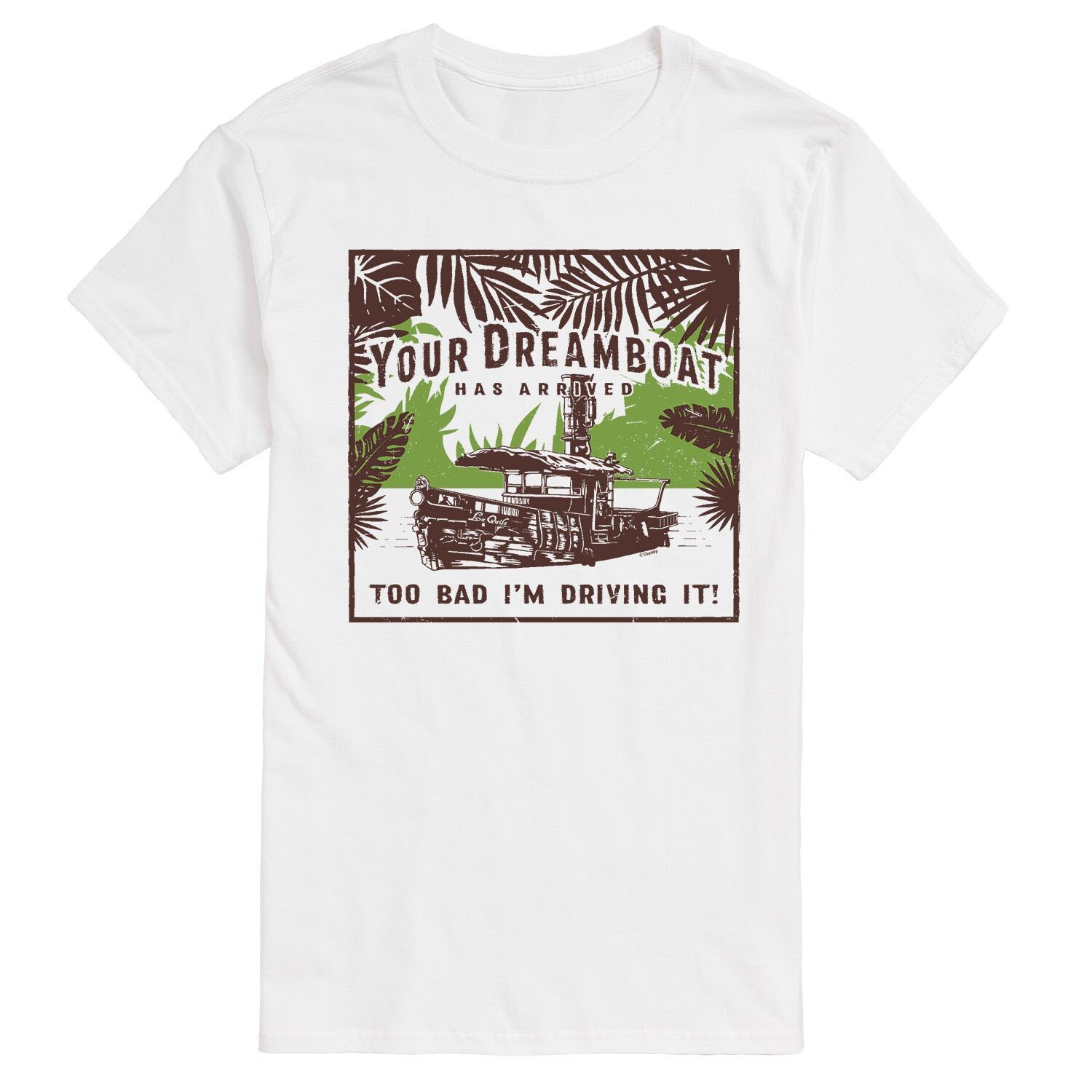 

Футболка Disney's Jungle Cruise Big & Tall Dreamboat с рисунком License
