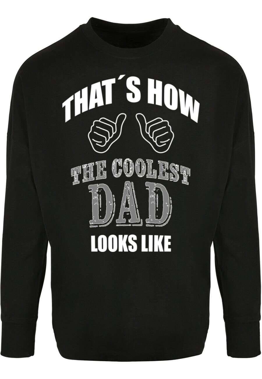 

Лонгслив Merchcode COOLEST DAD, черный