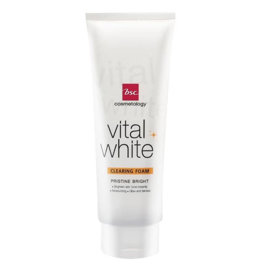 

BSC Vital White очищающая пенка 100г, White