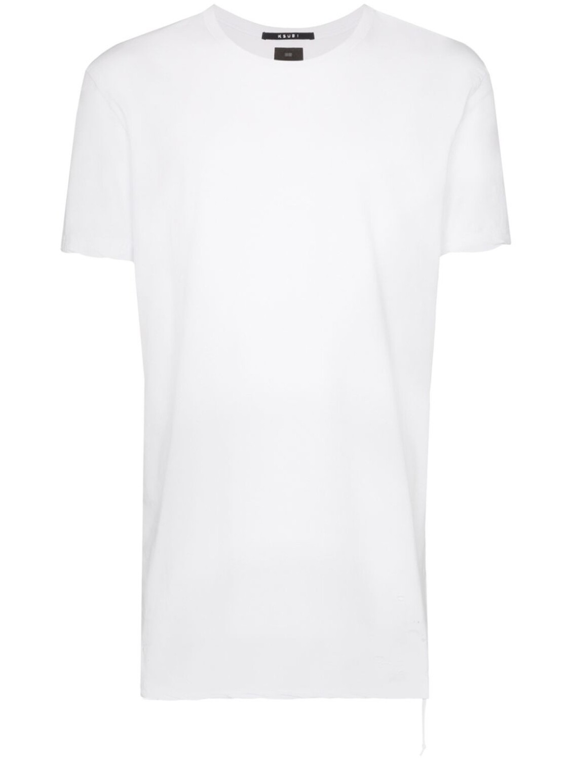 

Ksubi футболка с эффектом потертости, белый
