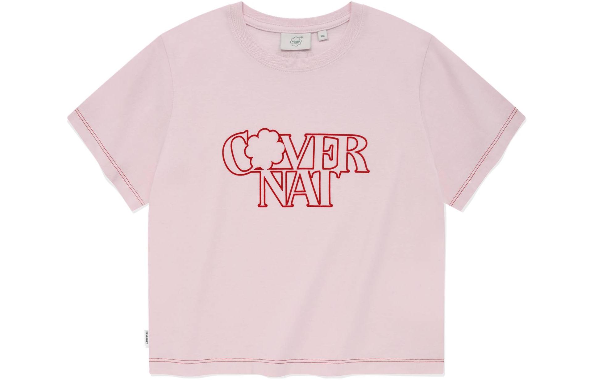 

Футболка SS24 женская COVERNAT, светло-розовый