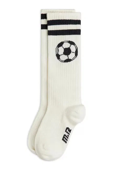 Гольфы детские Football Mini Rodini, белый