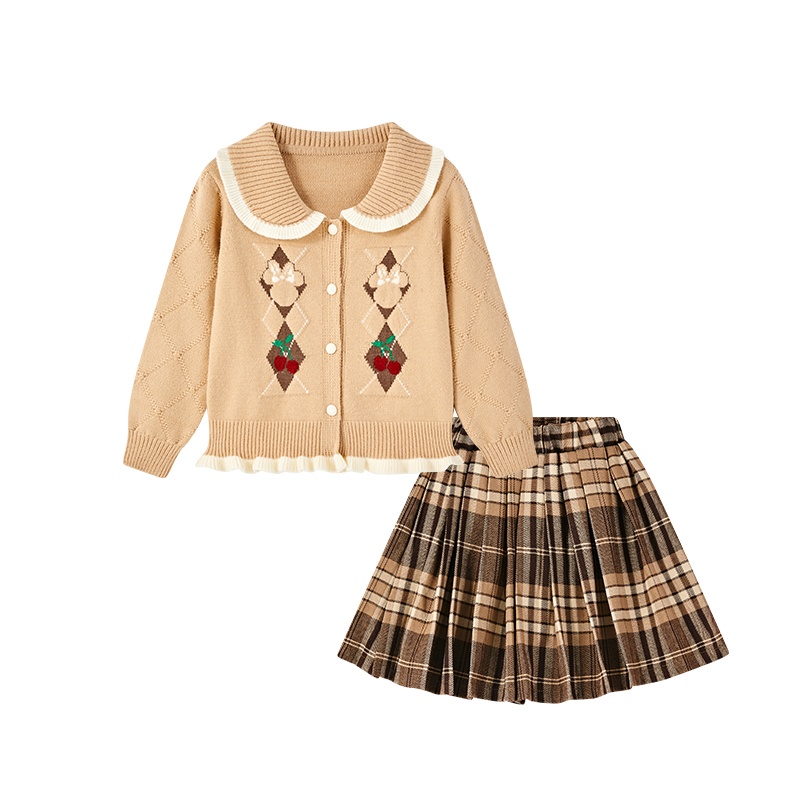 

Детский комплект с юбкой для детей 3-7 лет Disney, хаки