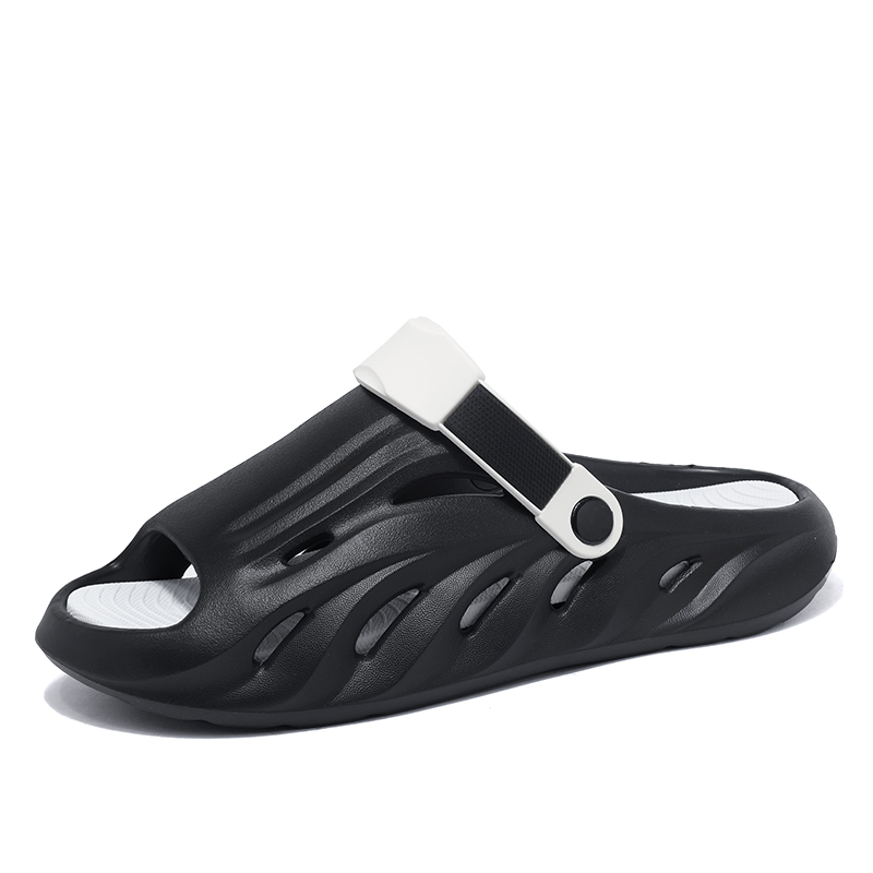 

Green feet Пляжные сандалии унисекс черные, цвет Black