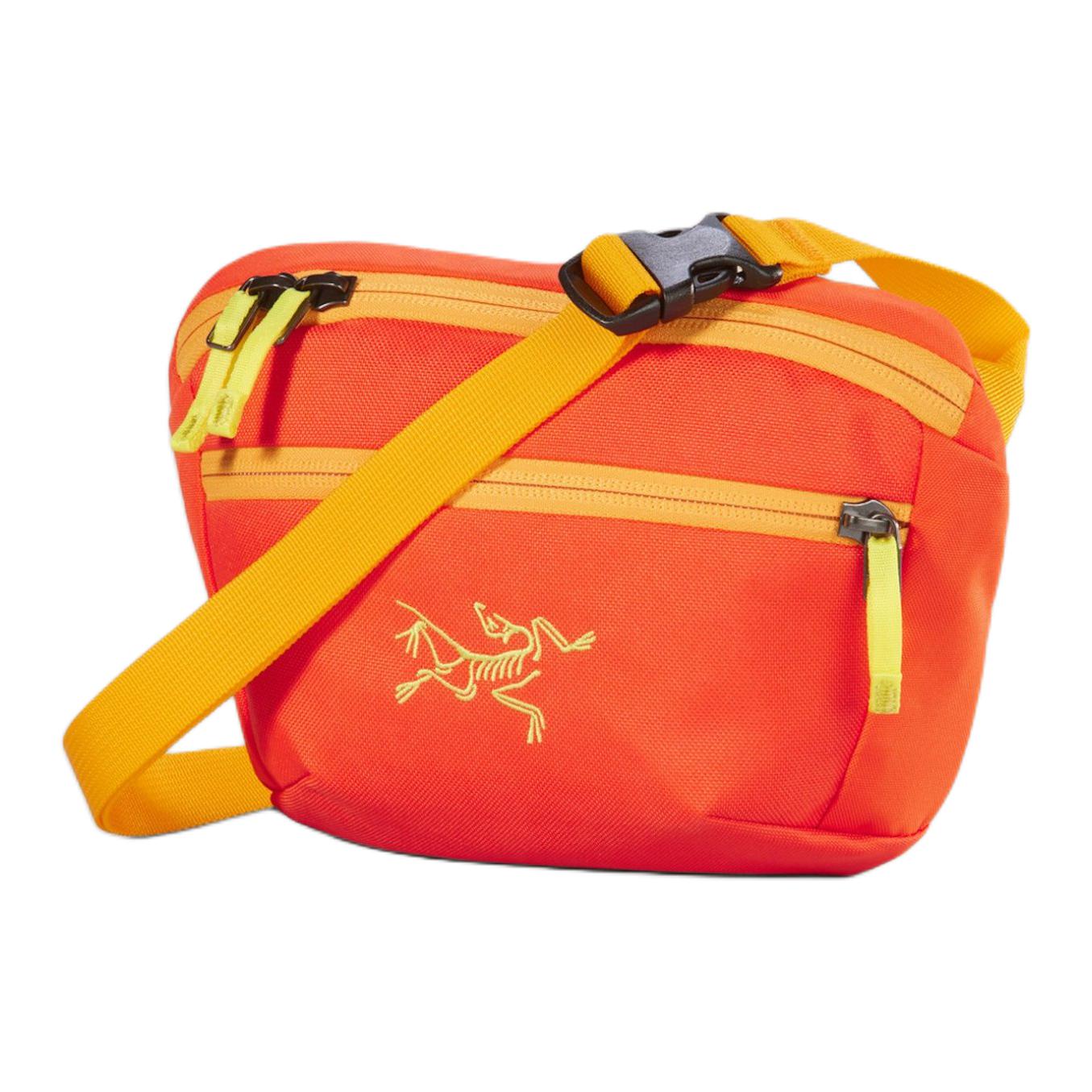 

Arcteryx Мужская поясная сумка Mantis 1.5L из полиэстера оранжево-желтая унисекс, Orange & Yellow