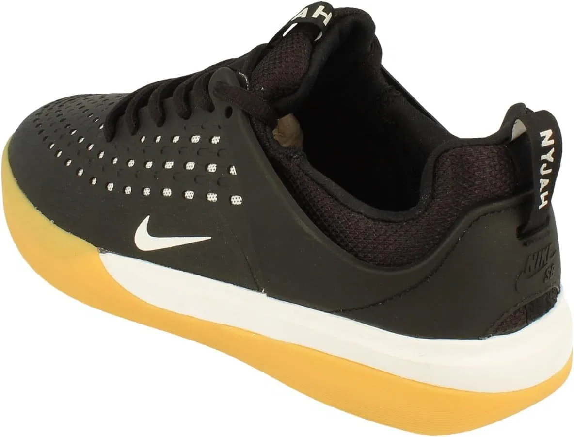 Кроссовки для скейтбординга Nike SB Zoom Nyjah 3, Black/Black/White/White — фото 2