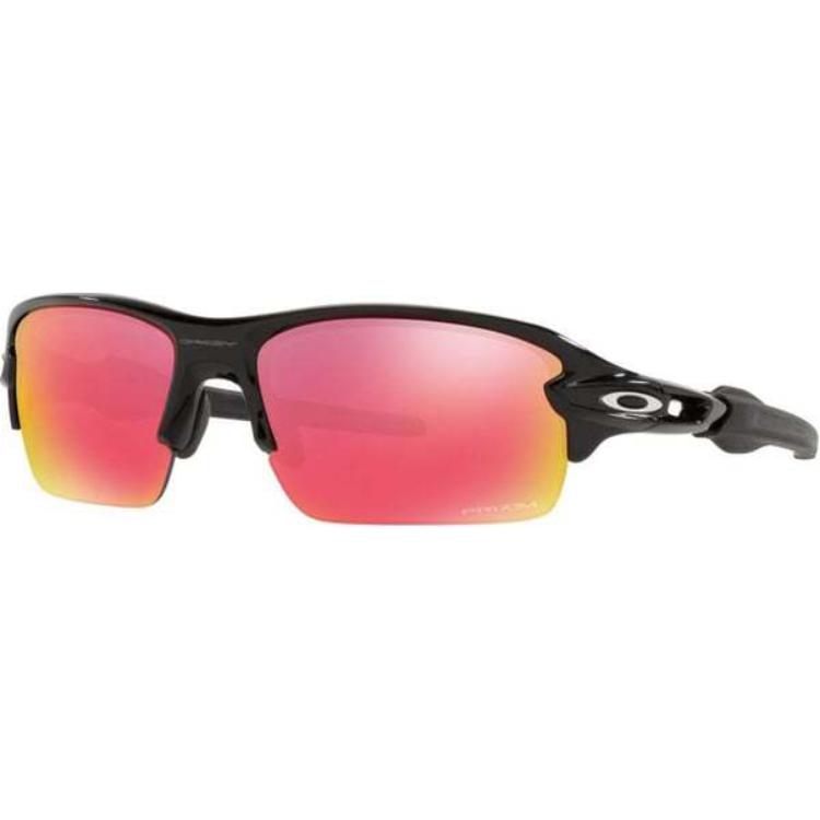 

Очки для бега, трейлраннинга и велоспорта Unisex Oakley, черный frame+красный lens