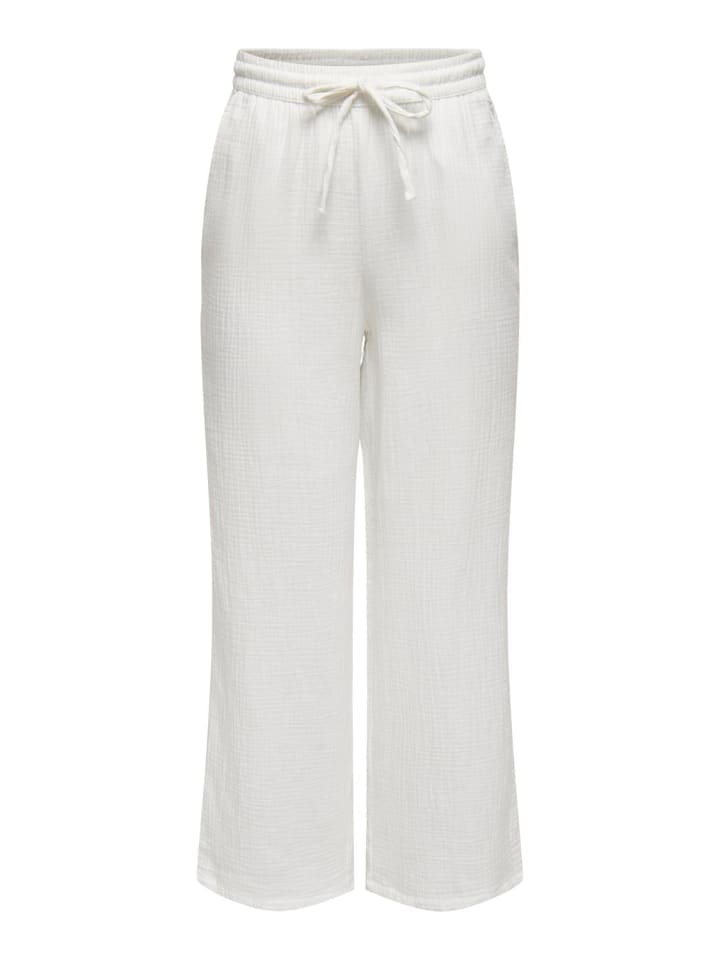 

Тканевые брюки ONLY, цвет hose 'onlthyra' weiß