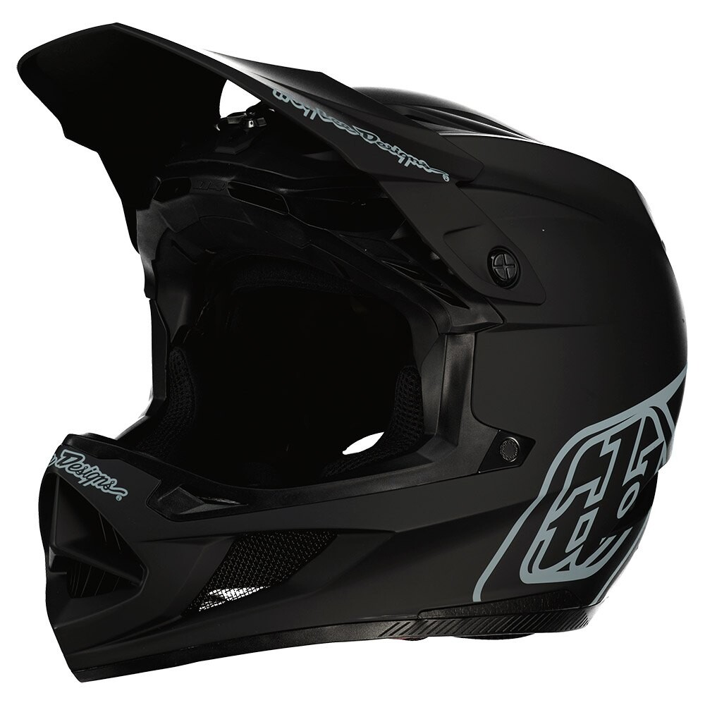 

Велосипедный шлем Troy Lee Designs D4 Polyacrylite downhill, черный