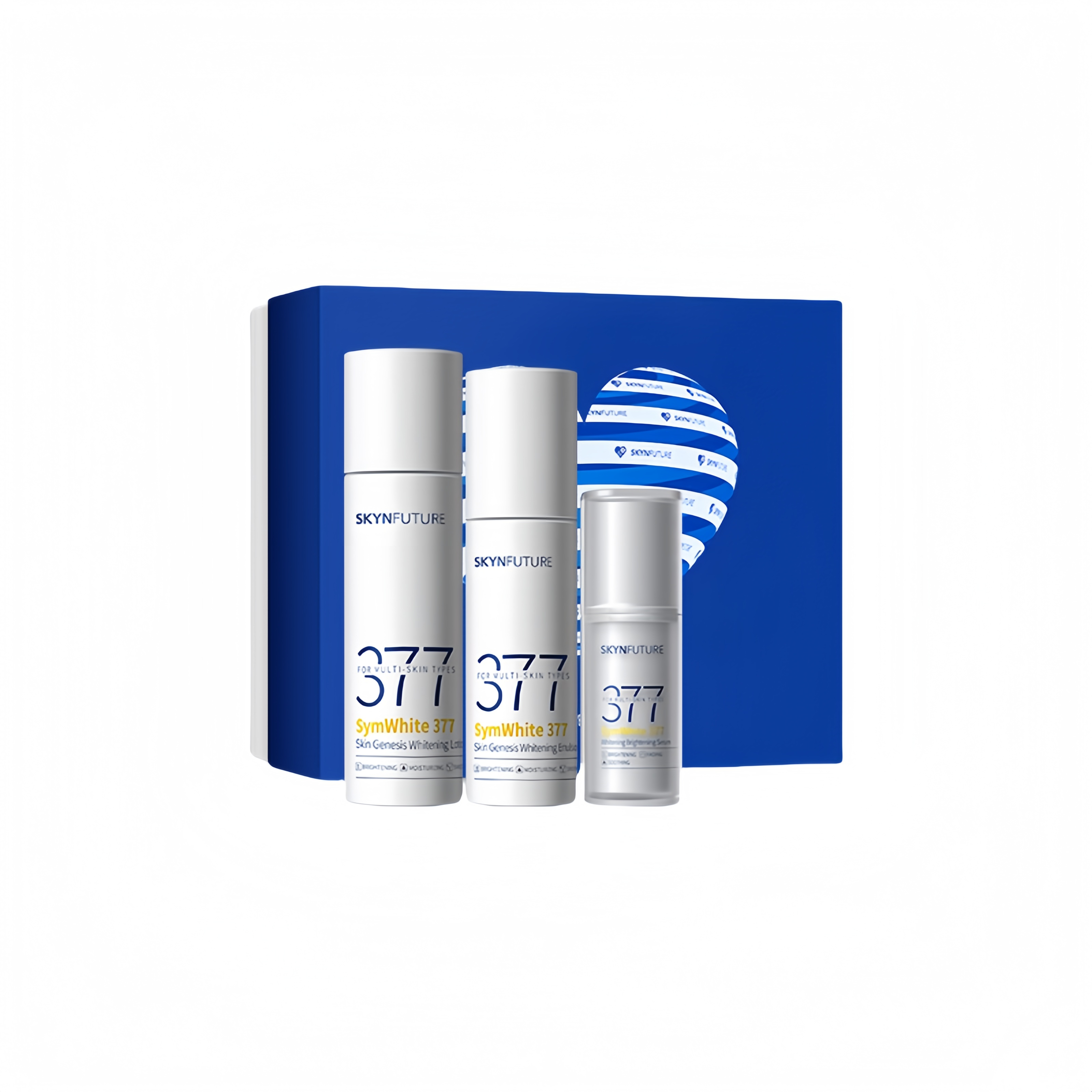 

SKYNFURURE Набор для отбеливания кожи 377 осветление темных пятен увлажнение отбеливающий крем 30г + сыворотка 20мл