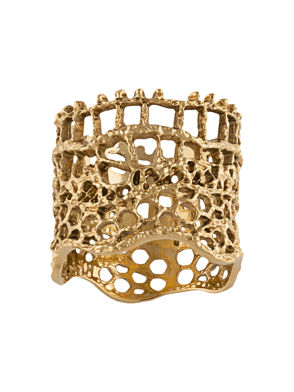 

Кольцо 'Dentelle' Aurelie Bidermann, металлик