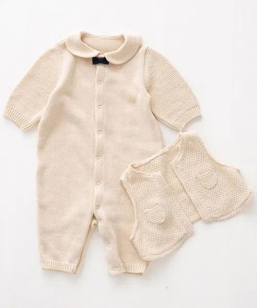 Платье 2-way из органического хлопка pompkins BABY, синее — фото 4